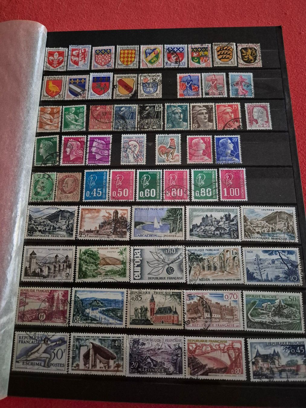 Tutti i francobolli: Briefmarkenlot Frankreich – Usato da Steinhausen venduto da Scrashel 1