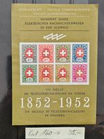Telegrafie Block 1952 - perfekt + selten SBK 160.--