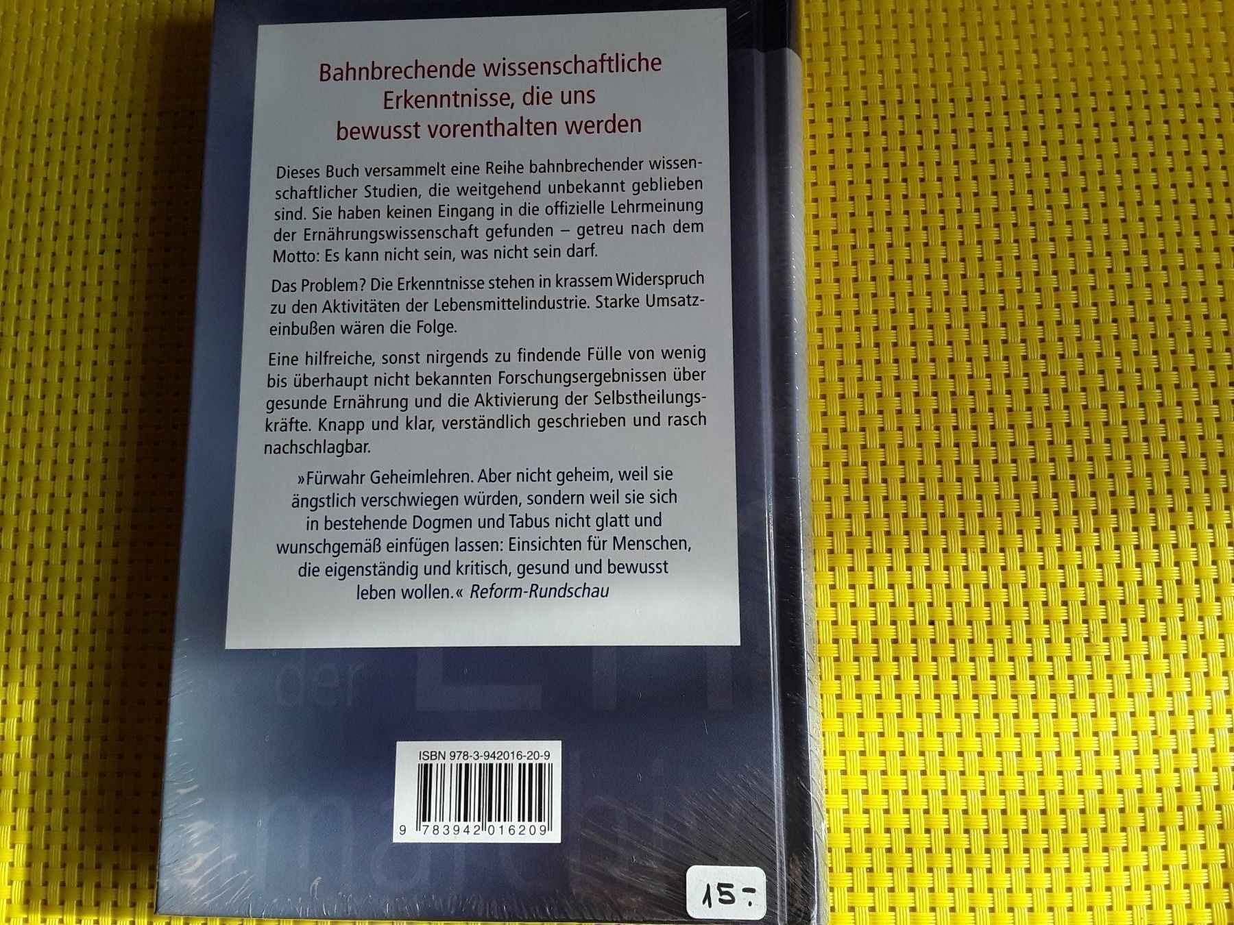 Libri: Geheimarchiv der Ernährungslehre – Nuovo e nell'imballaggio originale da Rebstein venduto da Buchsi03 1