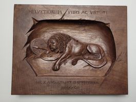 Löwendenkmal Relief