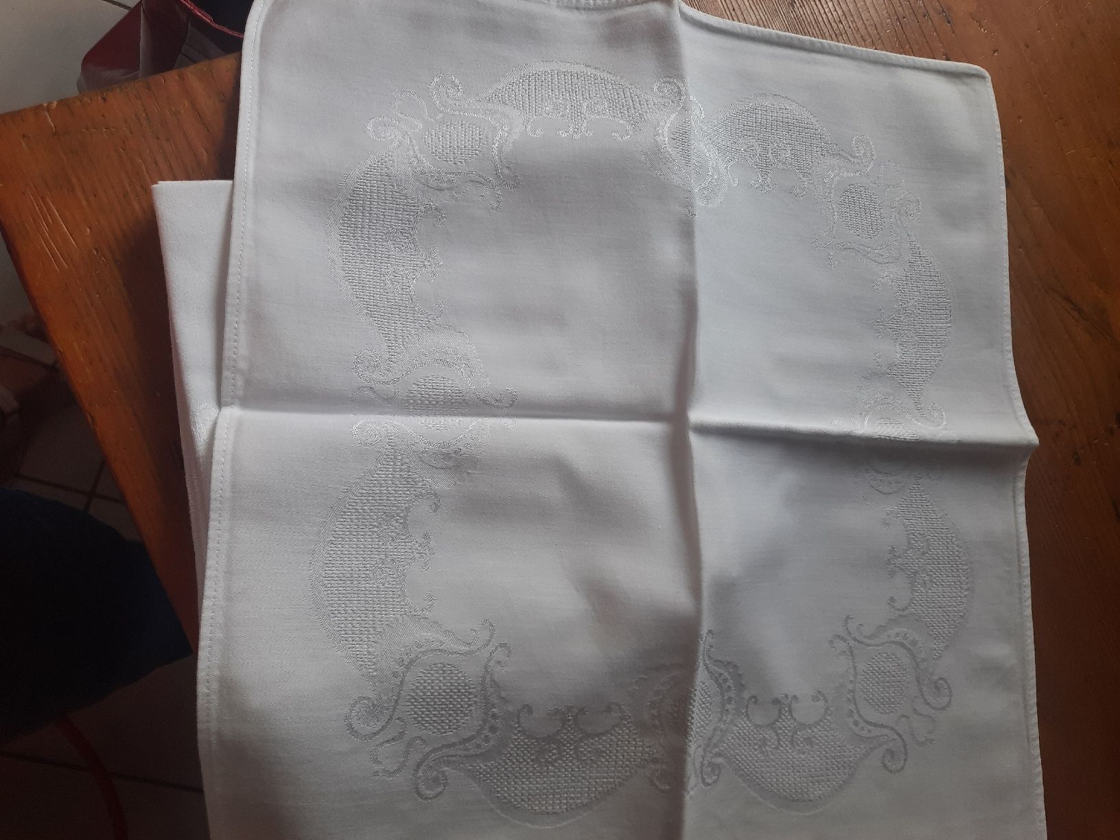Tessuti: LINGES DE MAISON, 6 petites SERVIETTES de table – Nuovo (secondo la descrizione) da Le Locle venduto da marylise01 2