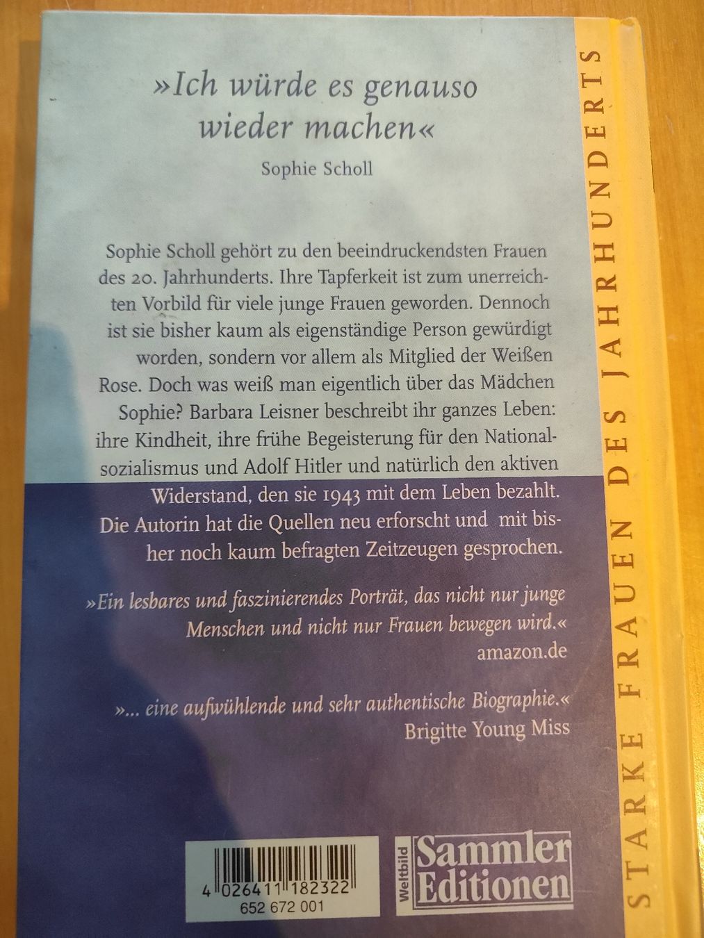Libri: Buch Sophie Scholl – Usato da Tenniken venduto da Pasci1990 1