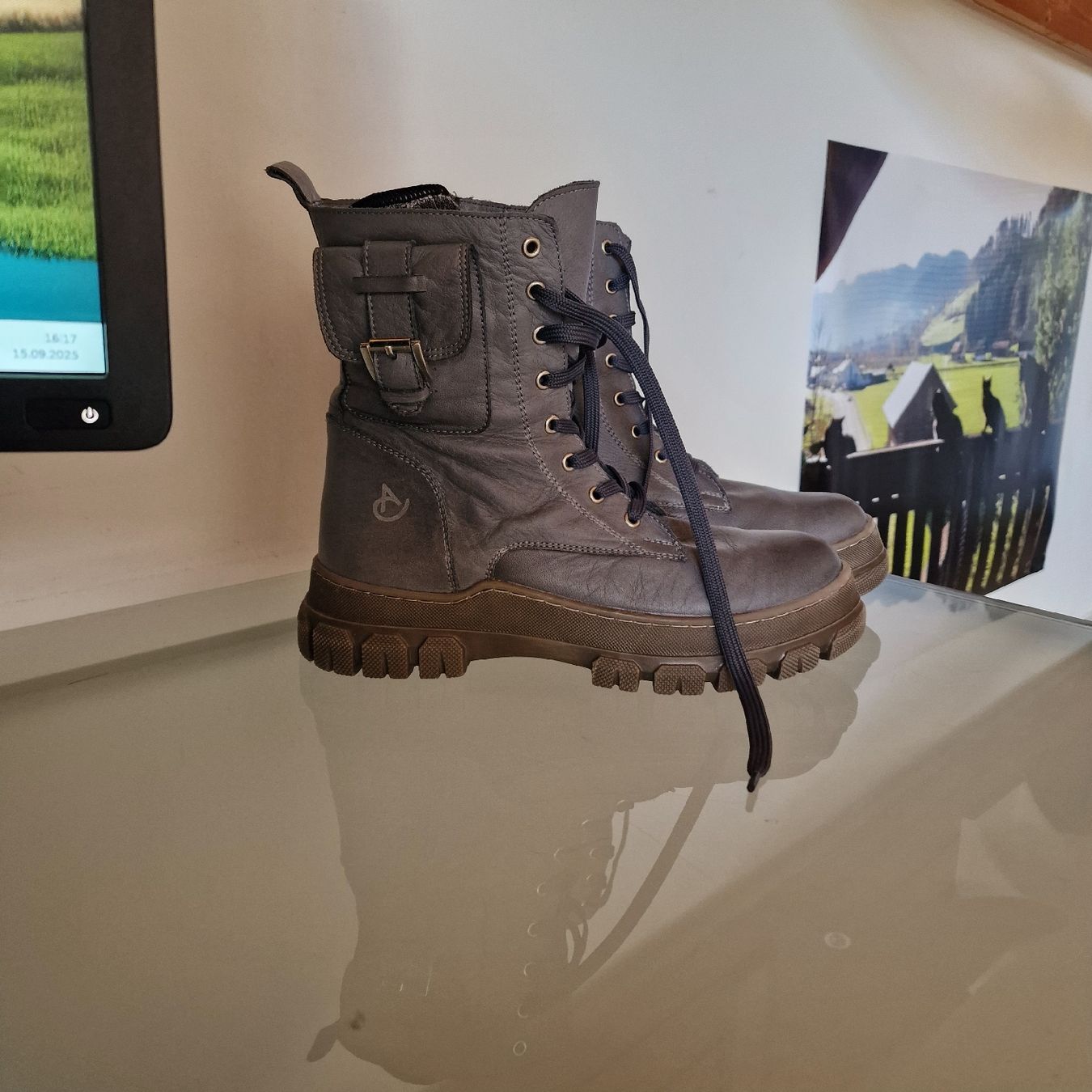 Scarpe da donna: Andrea Conti Lederstiefeletten Gr.38 – Usato da Necker venduto da Chroemli7 2