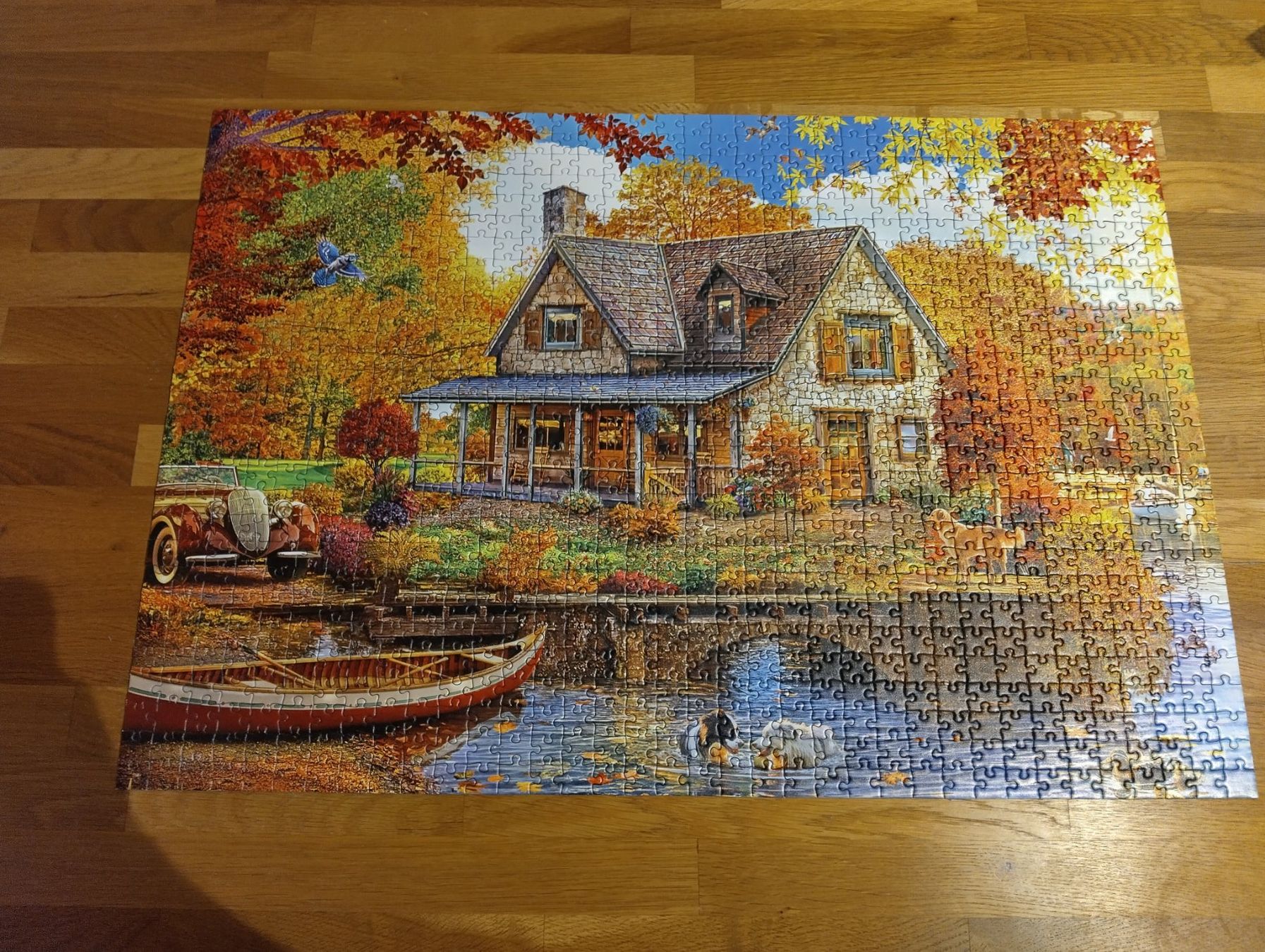 Puzzle: 1000er Puzzle, Bluebird, Lake House – Nuovo (secondo la descrizione) da Full-Reuenthal venduto da Ilor0309 1