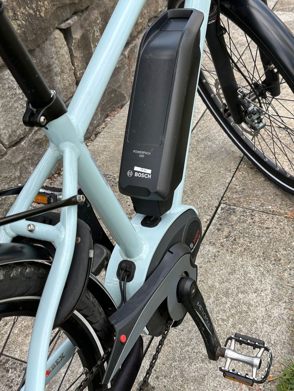 Ibex Biciclette: Damen E-Bike IBEX milch-blau – Usato da Grosshöchstetten venduto da urs_qsb2 5