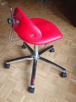 Roter Drehstuhl, Top Zustand - Bequem.