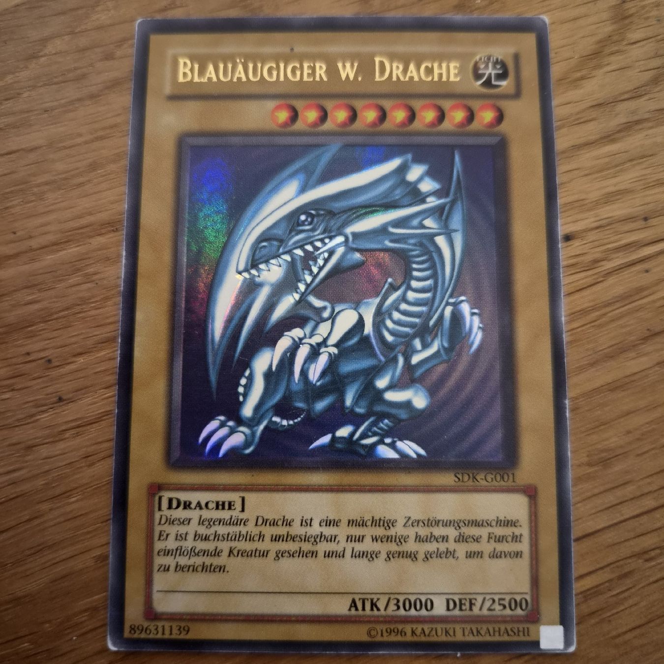 Yugioh Carte collezionabili: Blauäugiger W. Drache – Usato da Scherz venduto da gui_6q7l
