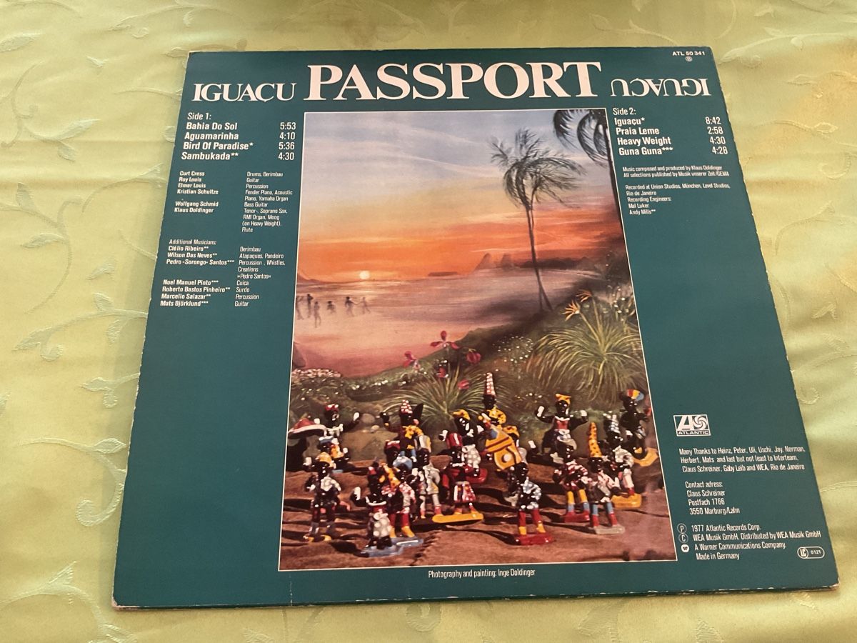 Schallplatten: Passport Iguacu LP Vinyl 1977 – Gebraucht aus Steinach von Quarkie 1