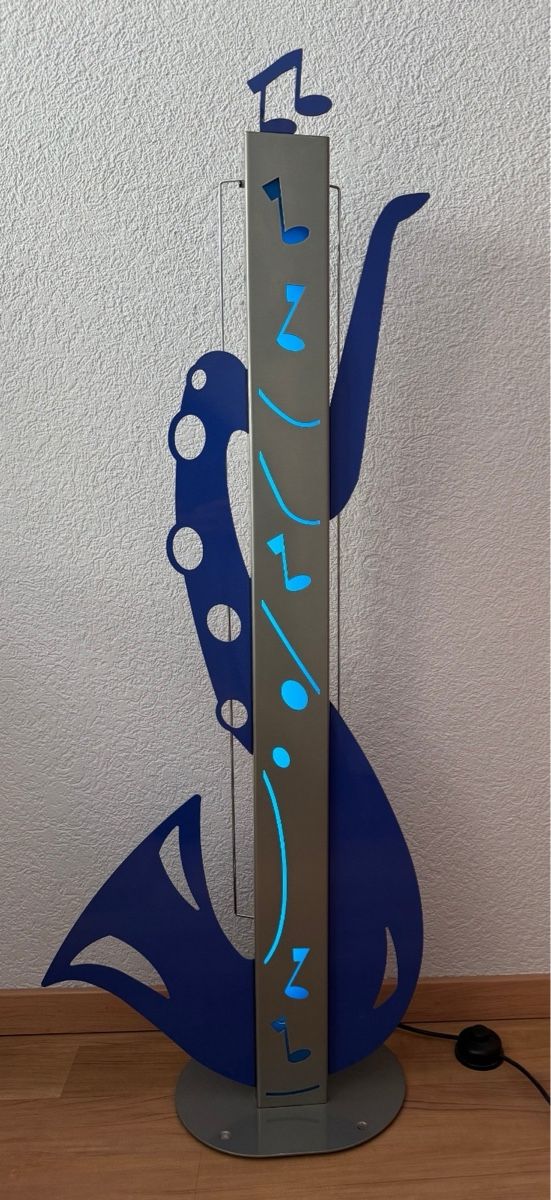 Lampade: Saxophon CD-Ständer beleuchtet – Usato da Reinach BL venduto da Nike231