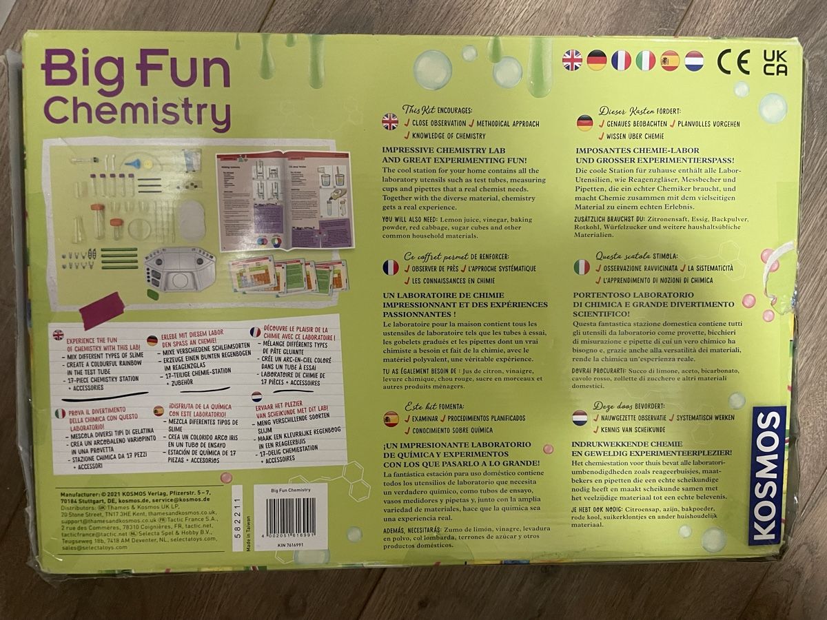 Kit di costruzioni: Kosmos Big fun chemistry NEU – Nuovo (secondo la descrizione) da Dornach venduto da san_s2qy 1