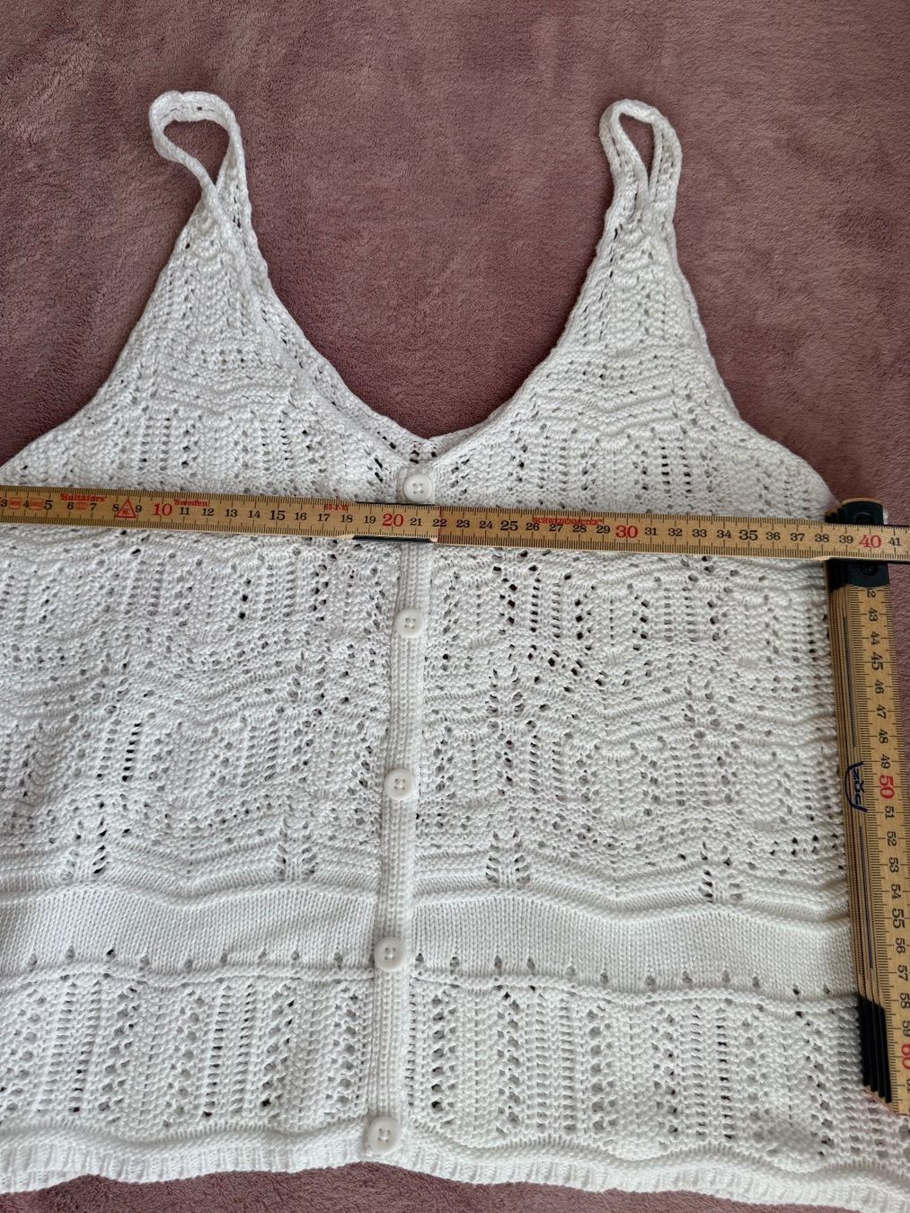 Tops: Strick Top weiss Gr. 36/38 – D'occasion à Zäziwil par blackpearl 1