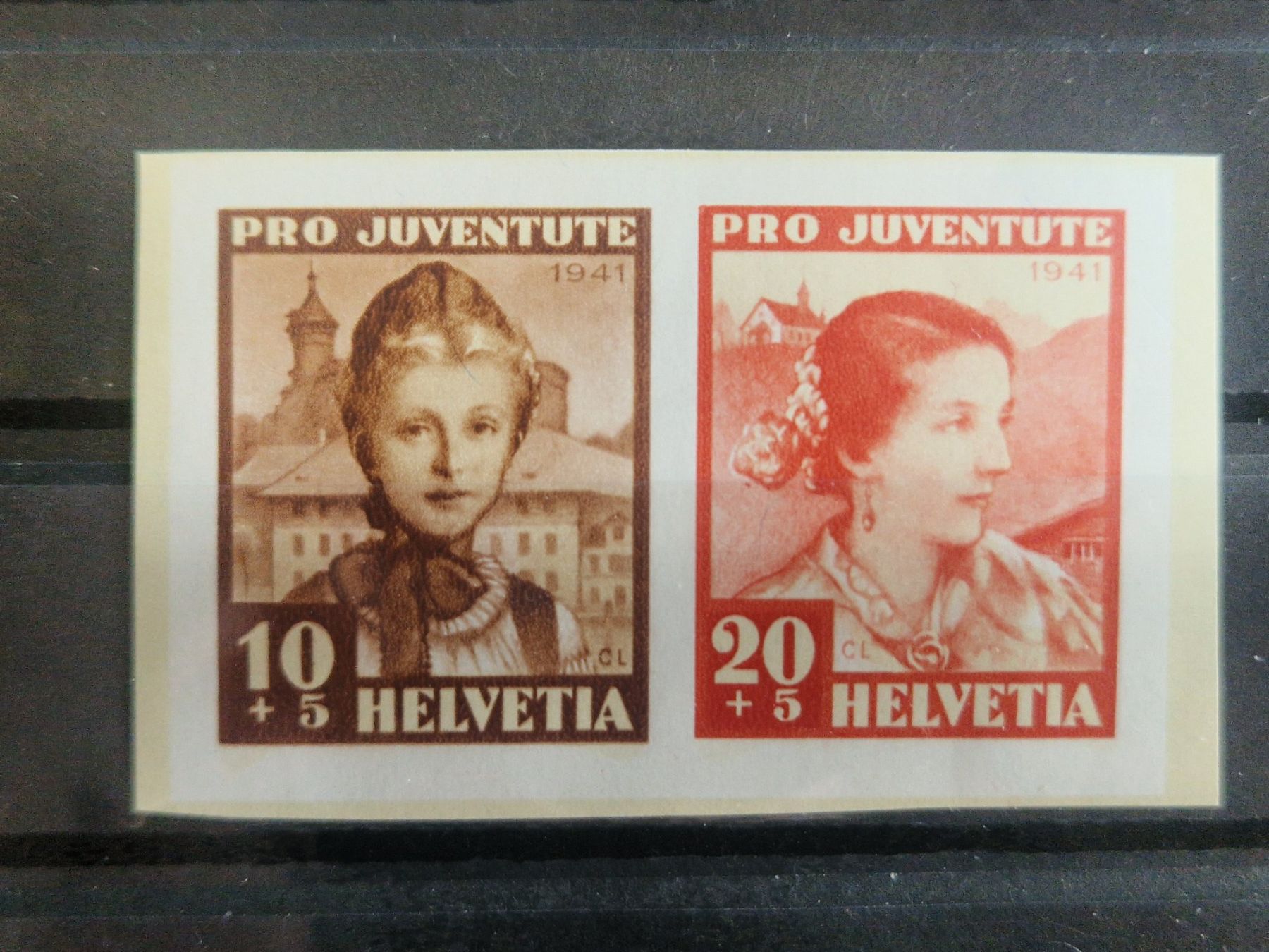 Tutti i francobolli: Pro juventute  98I + 99I   postfrisch** – Usato da Bouveret venduto da hckoala