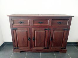 Edle Echtholz-Kommode / Anrichte (Landhausstil) 
