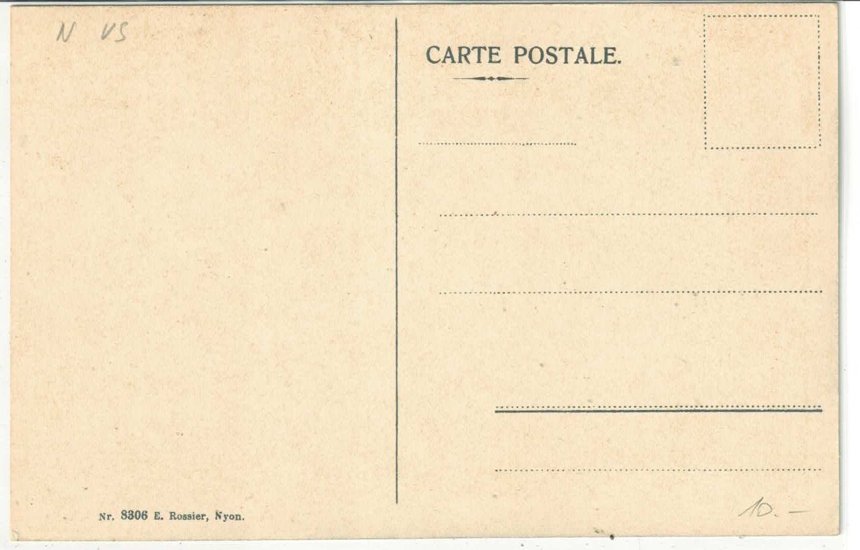 Ansichtskarten: Chemin de fer Martigny-Chatelard entree Vernayaz - Litho – Gebraucht aus Ettingen von Kartenplanet 1