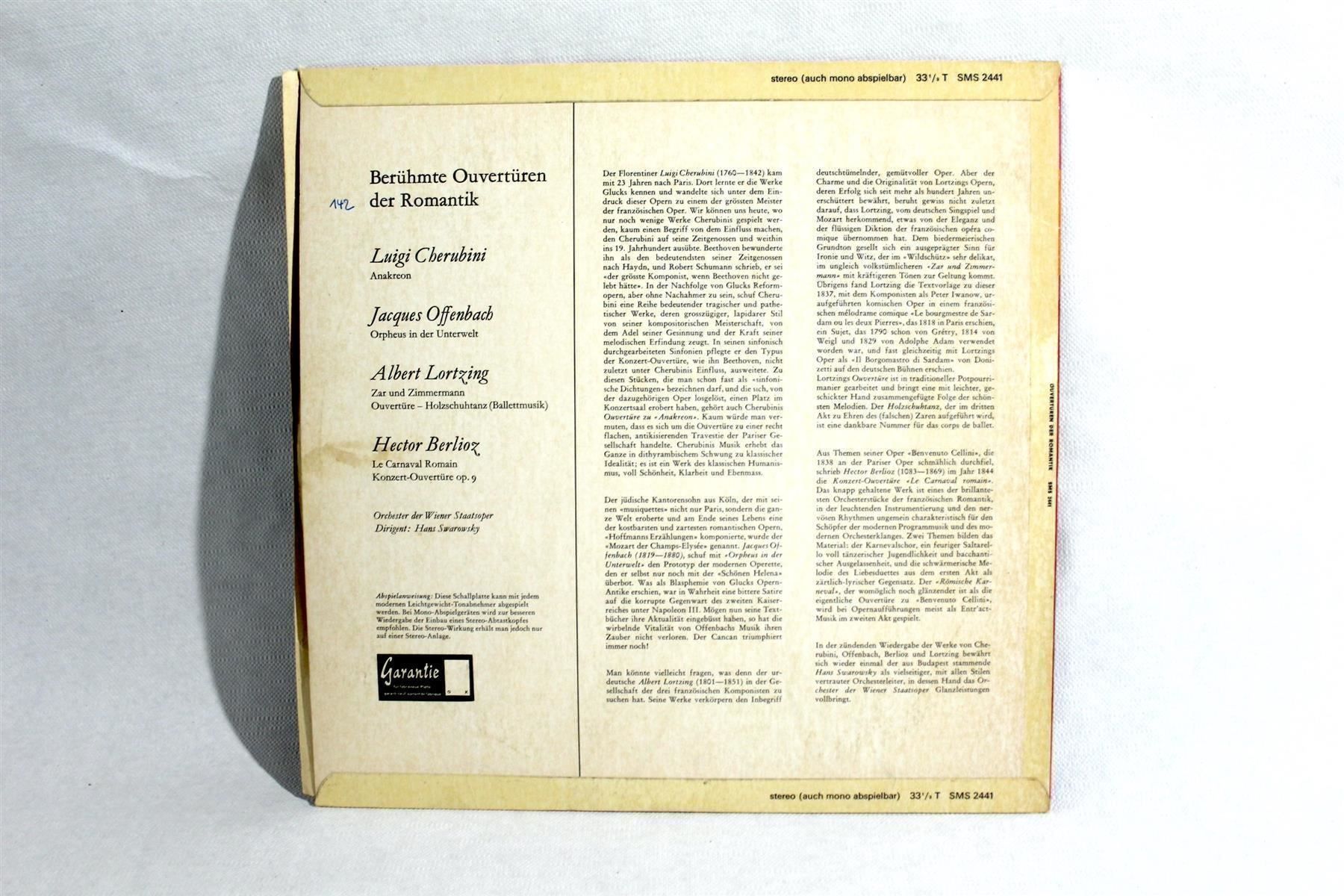 CDs: Berühmte Ouvertüren der Romantik – Gebraucht aus Bern von kultiges 2