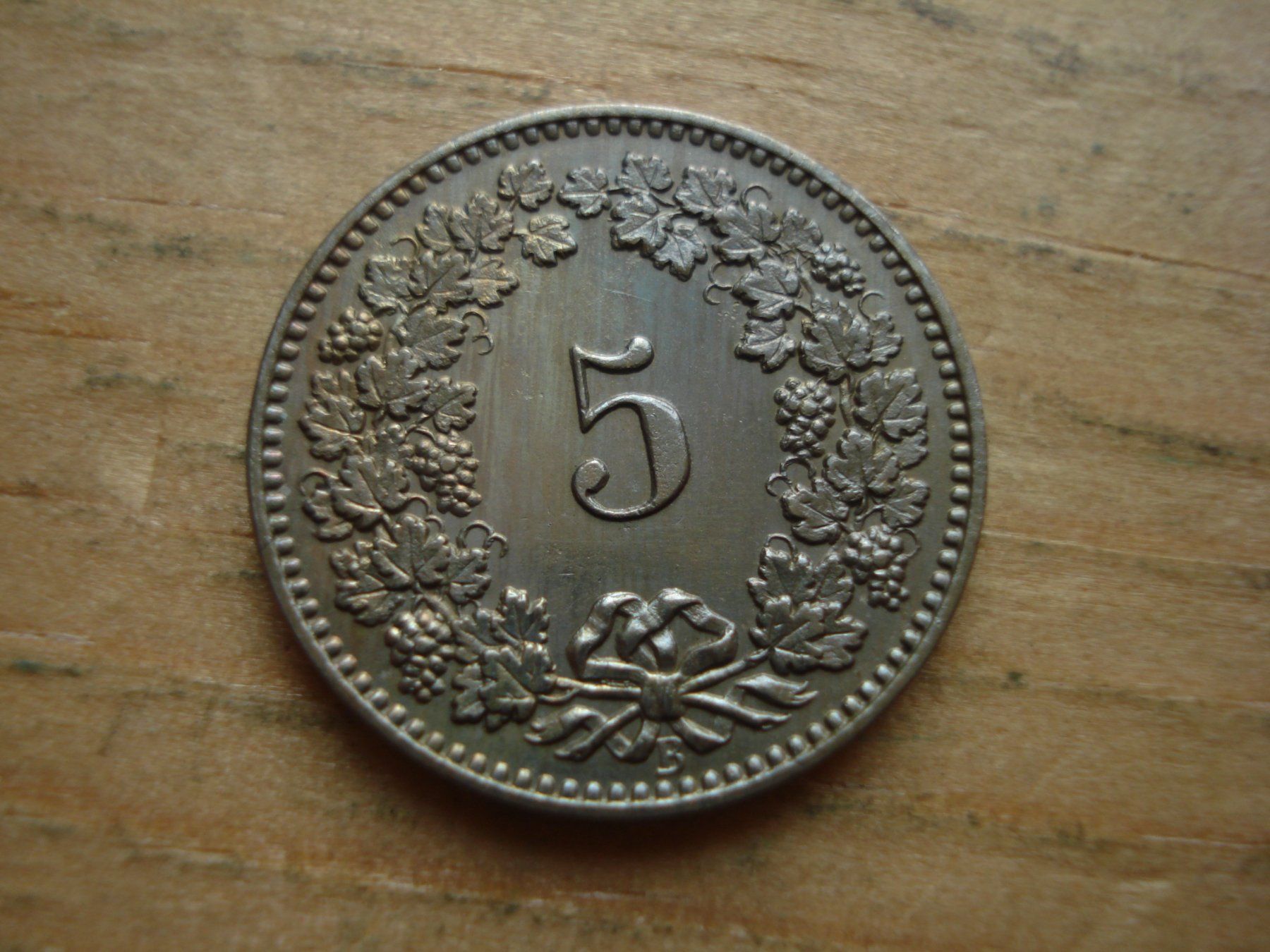 Tutti le monete: (H6) 5 Rappen 1887  UNZ – Usato da Erlach venduto da Net-Coins 1