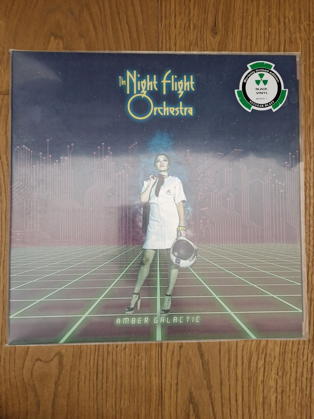 Schallplatten: The Night Flight Orchestra - Amber Galactic LP – Neu (gemäss Beschreibung) aus Gurzelen von highwave01
