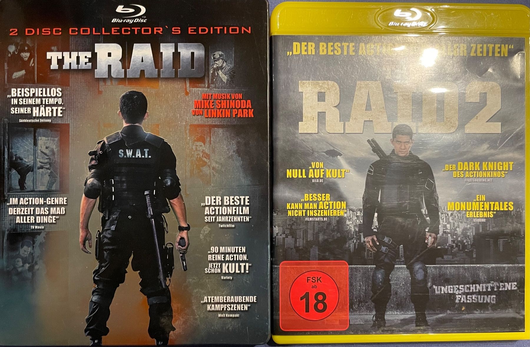 Tutti i DVDs: The Raid  1 + 2 – Usato da Waldenburg venduto da Gonzo8