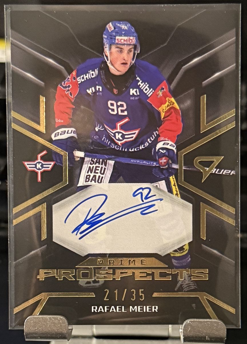 NHL Carte collezionabili: Rafael Meier 21/35 Prime Prospects – Nuovo (secondo la descrizione) da Zauggenried venduto da Puckcollector_NS