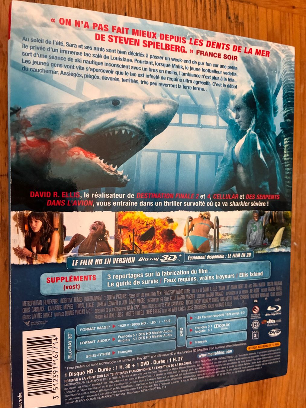 Alle DVDs: Shark 3D (2011, Blu-ray 3D et 2D) – Gebraucht aus Vevey von zecollector 1