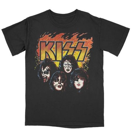 Kiss - Hotter Than Hell, 50th Anniversary T-Shirt