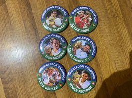 Tennis Legends-Kühlschrank Magnete