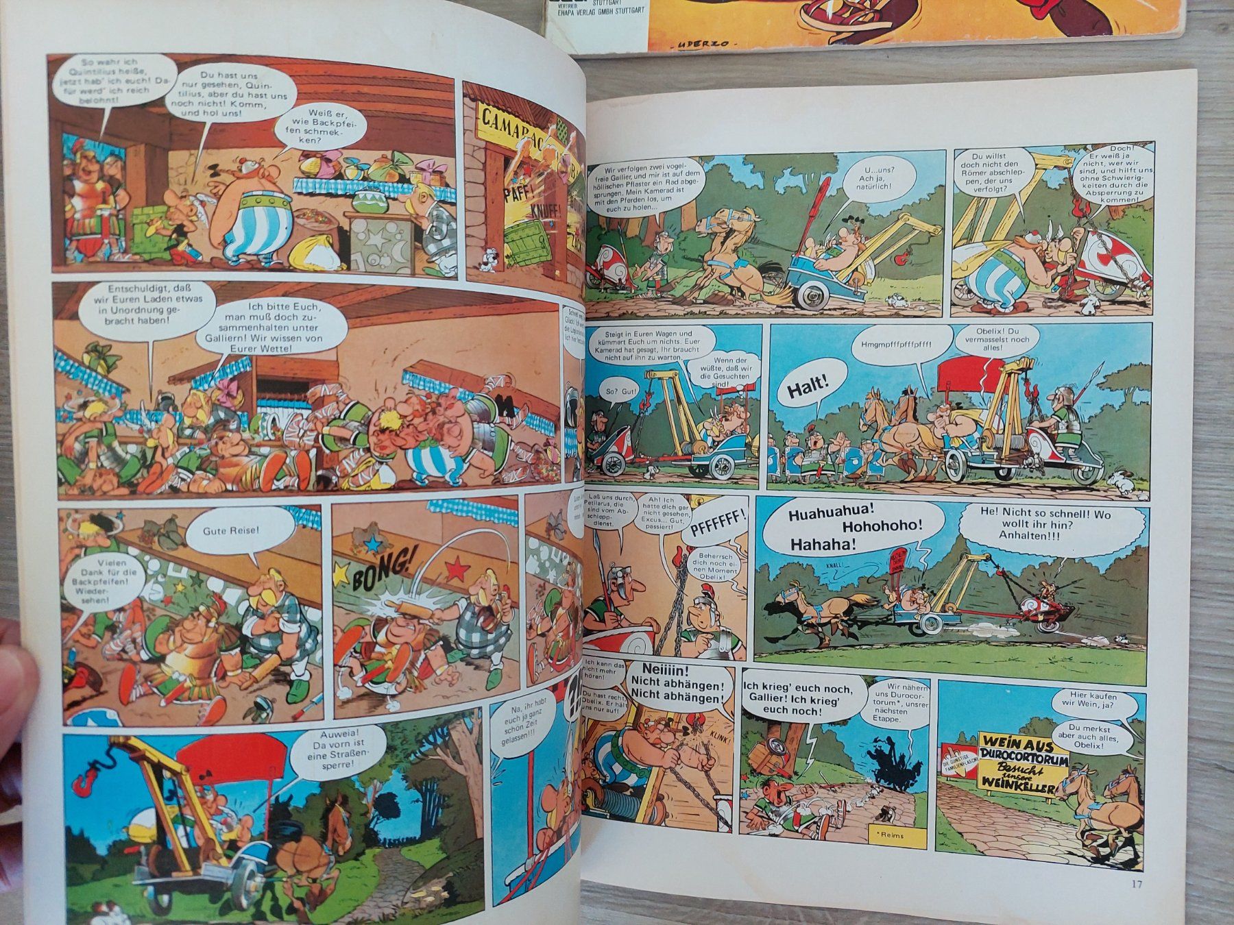 Fumetti: 7 Comics Asterix und Obelix – Usato da Obfelden venduto da Foto_Bild_Kunst_Buch 4