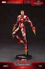 Statuette: ZD Toys Actionfigur "Iron Man Mark 43" – Nuovo e nell'imballaggio originale da Olten venduto da SunsetRainman 1