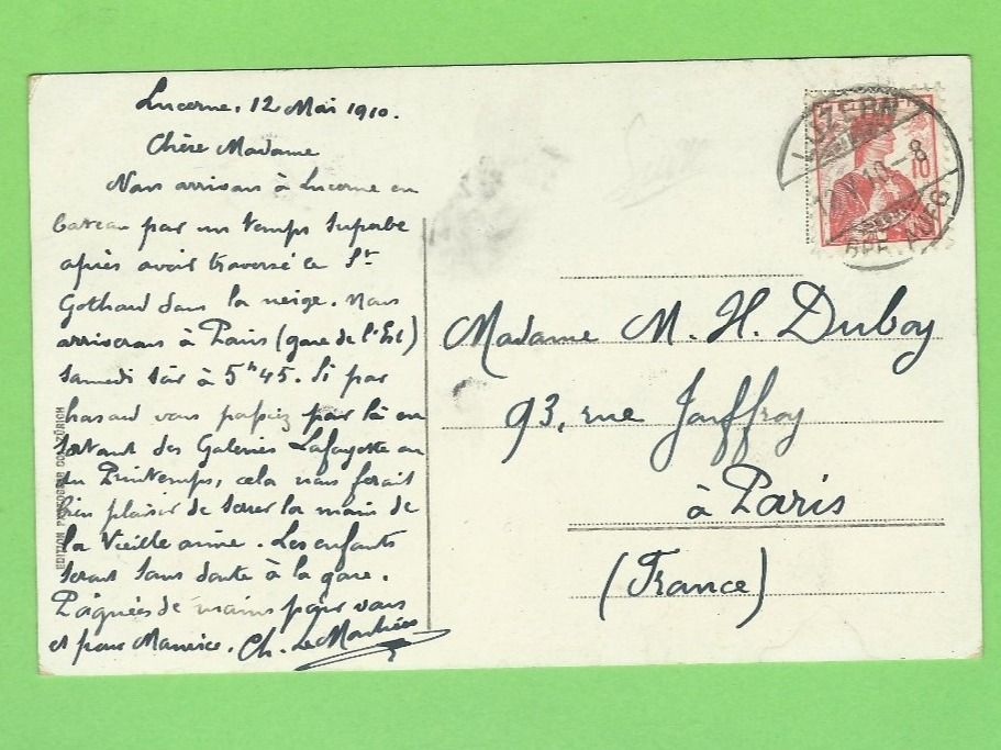Cartoline postali: Luzern - Quai – Usato da Zürich venduto da t24_de 1