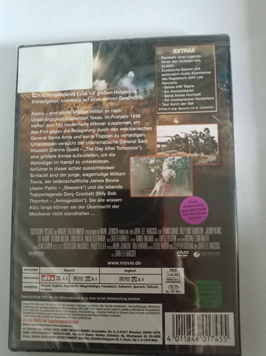 Alle DVDs: DVD Alamo Western mit Dennis Quaid – Neu und originalverpackt aus Tann von Veebee6 1