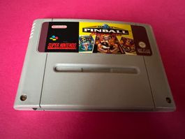 SUPER PINBALL BEHIND THE MASK SPIEL FÜR SUPERNINTENDO