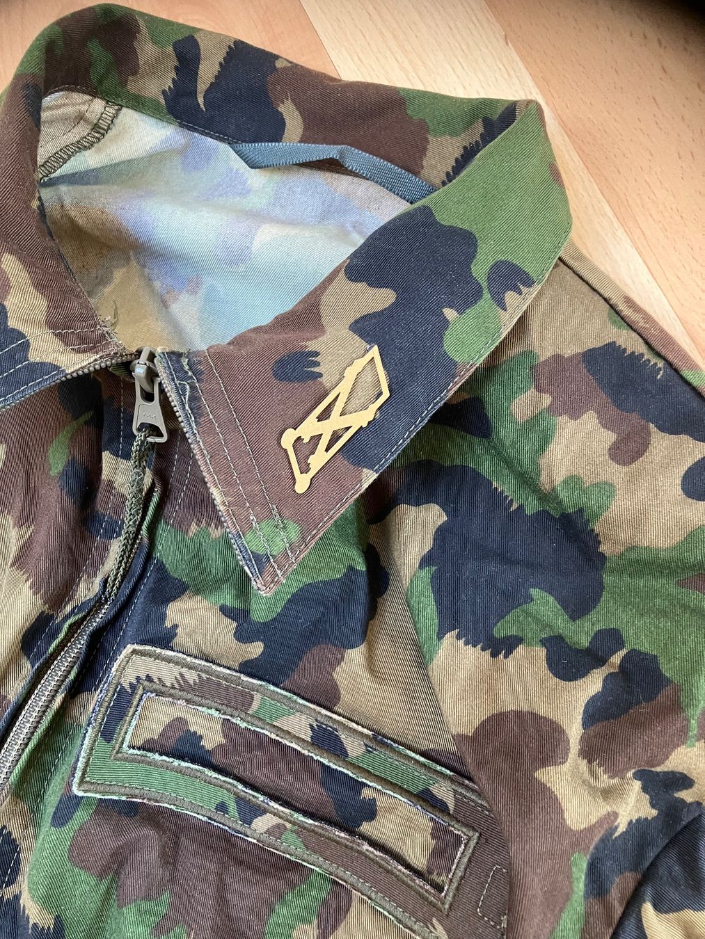 Schweizer Armee Uniformi: Schweizer Armee Jake Gr. 52 N – Usato da Bettwiesen venduto da Zustand57 2