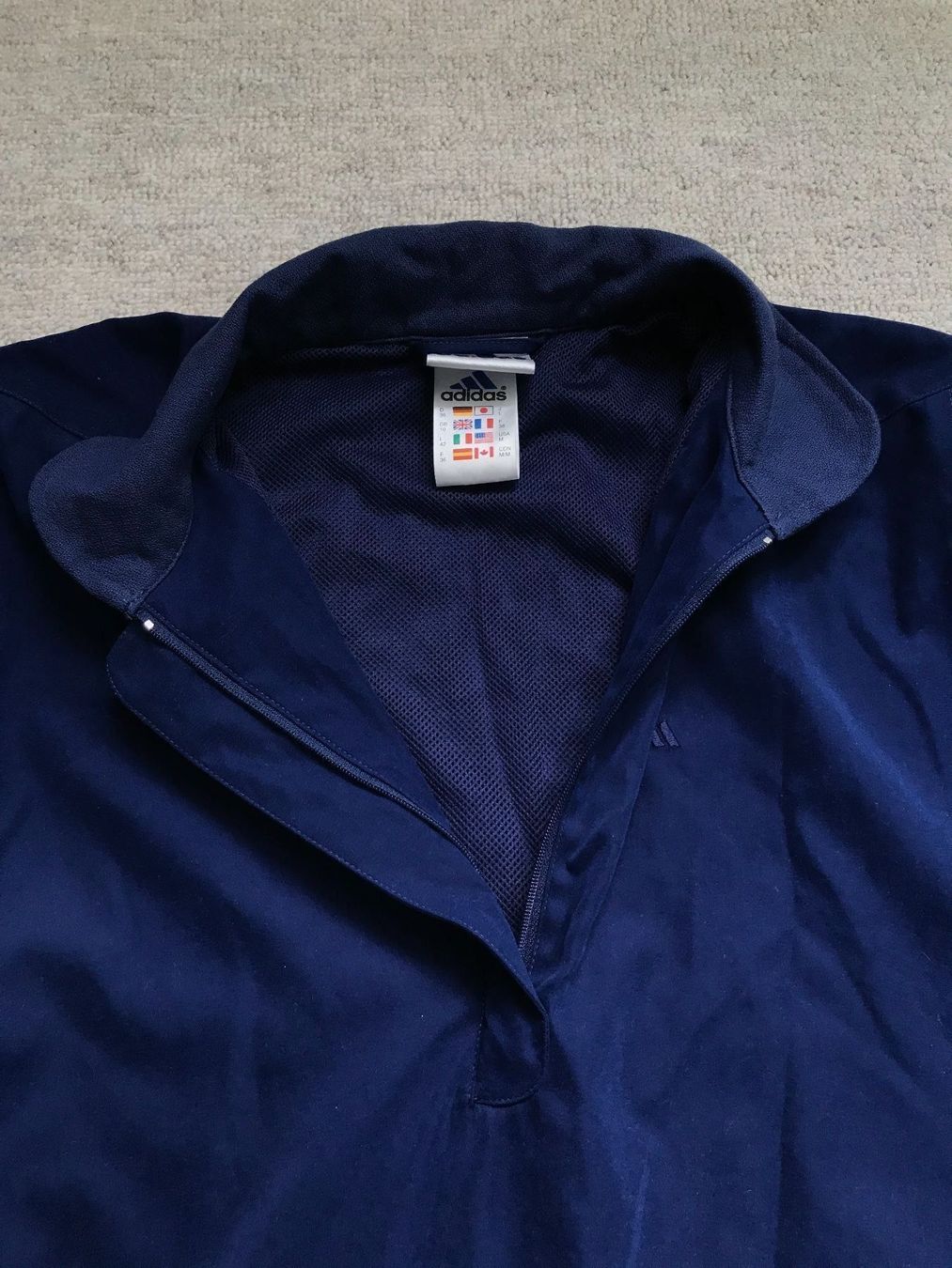 Adidas Top: "ADIDAS" Pull coupe-vent de sport bleu – Nuovo (secondo la descrizione) da Echandens venduto da pepite30 6