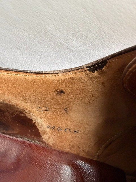Chaussures hommes: Ed-Meier Herren  Norweger, braun Grösse 43 – D'occasion à Oberwil b. Zug par hallihallo12 3