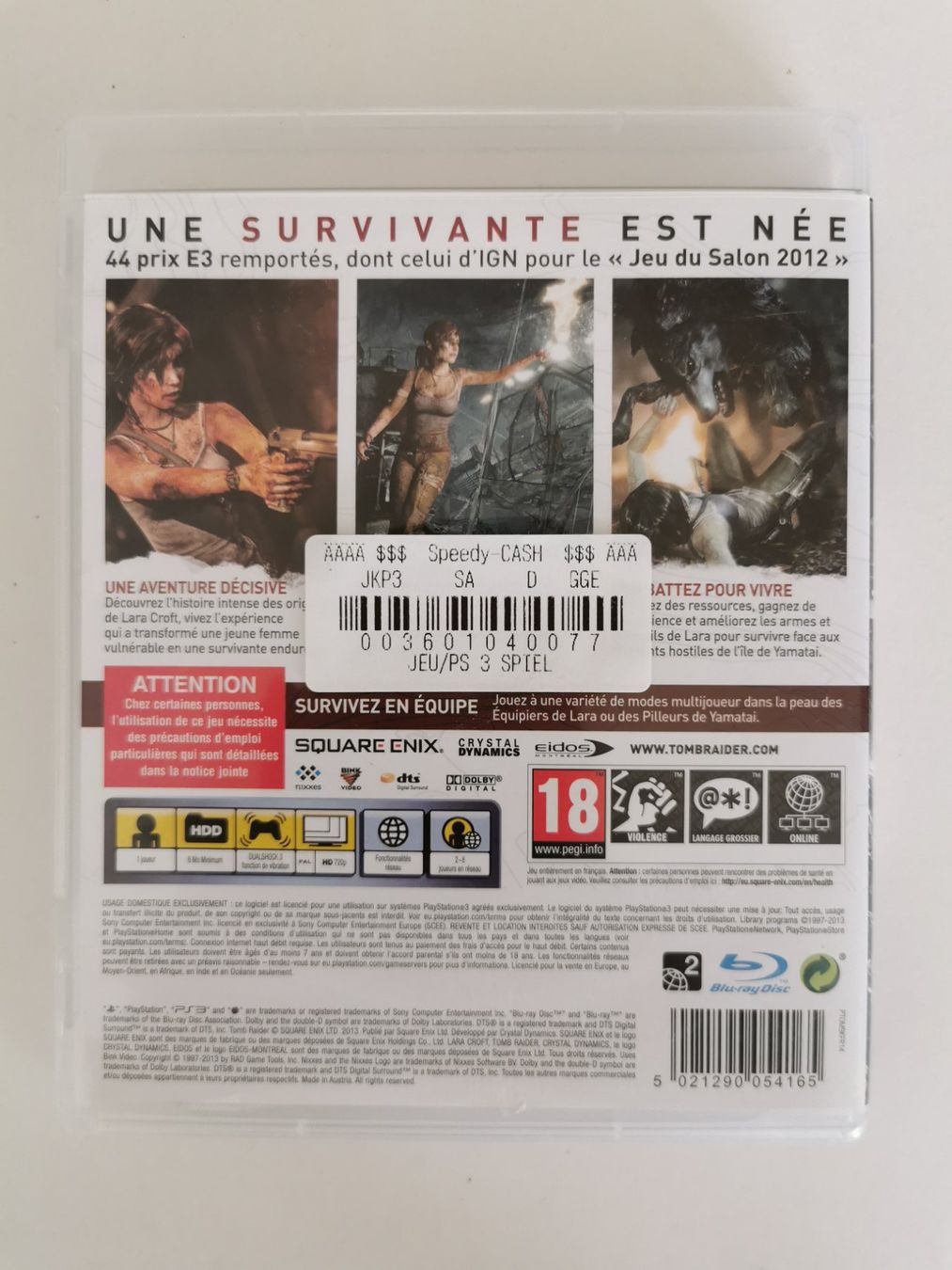 Giochi: Ps 3 - Tomb Raider – Usato da Lenzburg venduto da eyworld 2