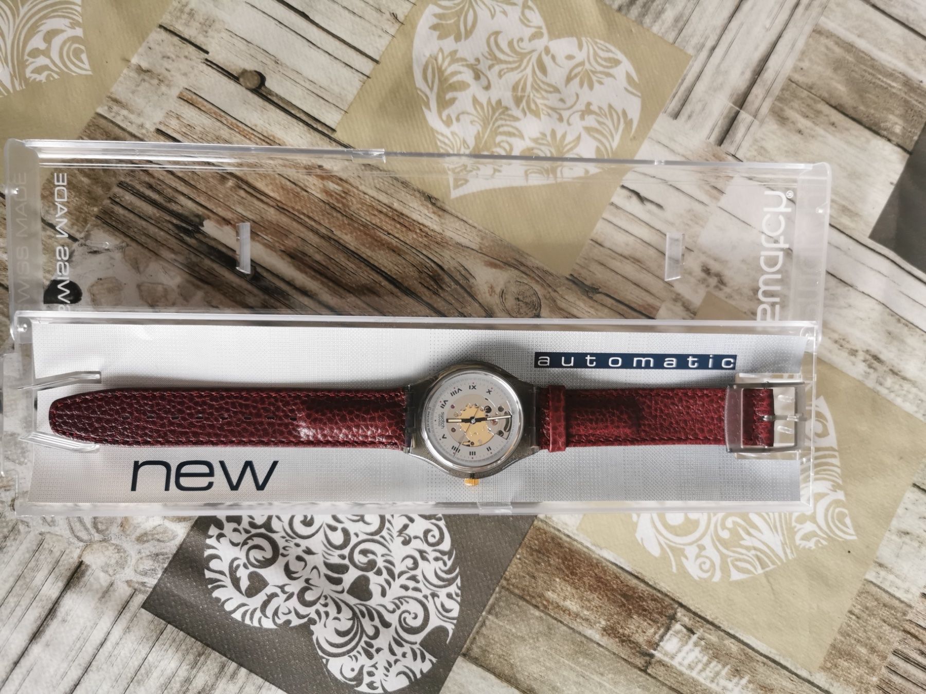 Swatch Orologi: Swatch Sam 10 Rubino rarità – Nuovo e nell'imballaggio originale da Agno venduto da cavallopazzo72 2
