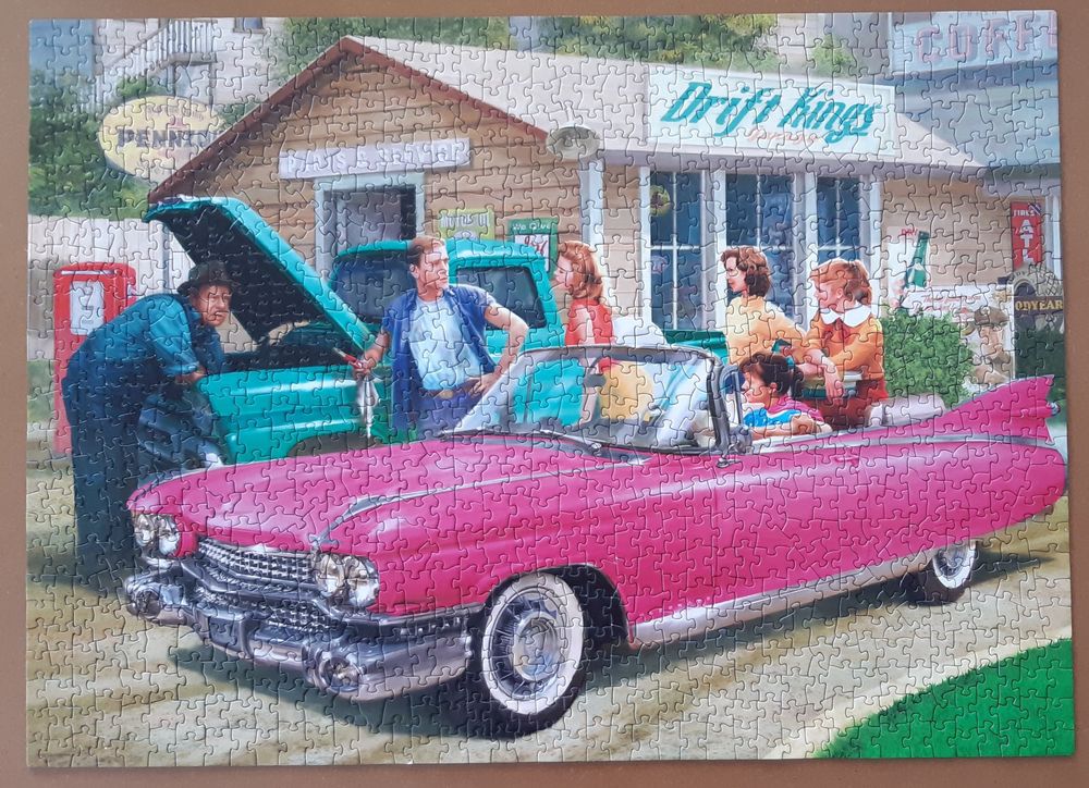Eurographics 6000-0955 The Pink Caddy Puzzle 1000 pièces