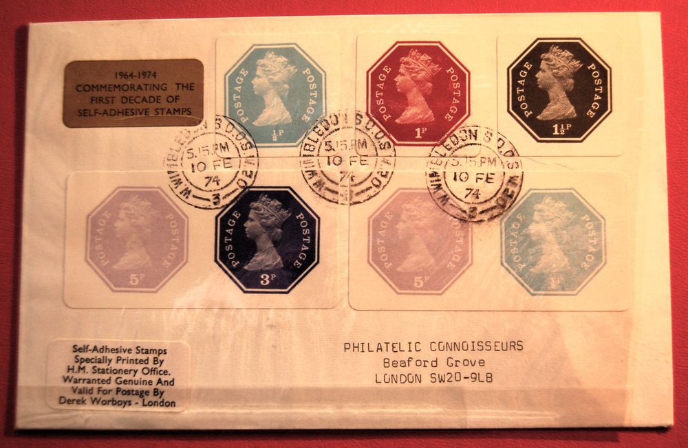 GB 1974 E II Machin first serie (square) FDC - rare (Gebraucht) in ...