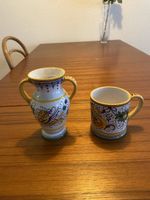Lismat DERUTA.  Vase, Italienische Keramik Handarbeit