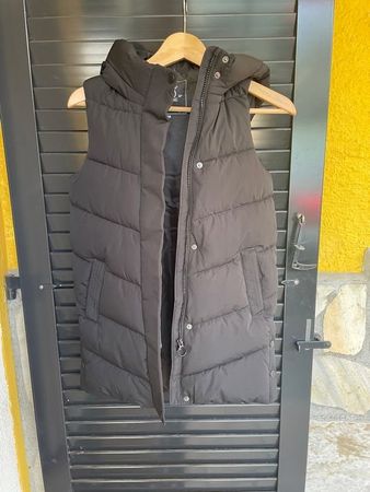 Mädchen Mantel Jacke Gilet NEU ohne Ärmel 134 ungetragen