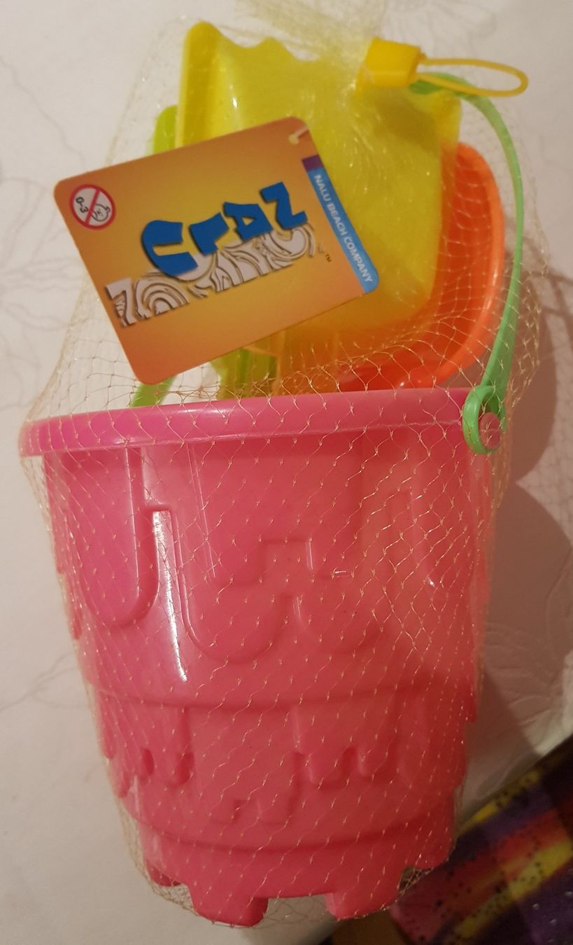 Sabbiera per bambini: Sandkasten Set rosa Neu! – Nuovo (secondo la descrizione) da Lupfig venduto da Angel17
