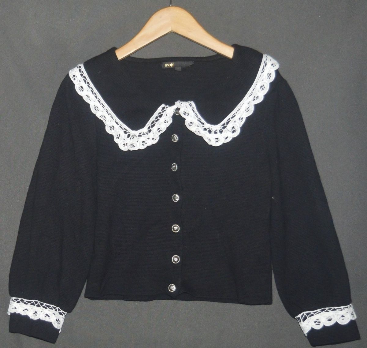 Maje Pullover & Sweatshirts: Maje Cotton Black Sweater – Gebraucht aus St.Josefen von lop_lh8d 1
