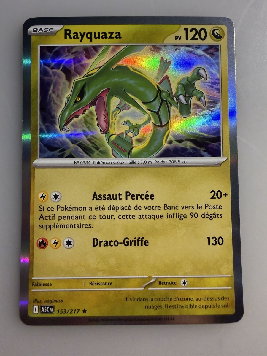 Pokémon Carte collezionabili: Rayquaza (ASC153) – Nuovo (secondo la descrizione) da Vevey venduto da Matx
