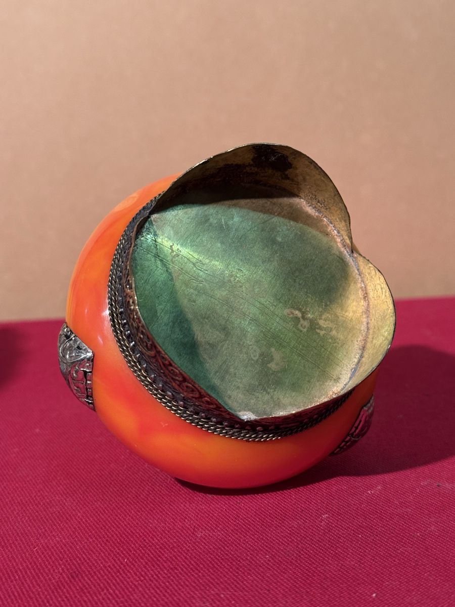 Zuccheriere: Vintage Amber Jewelry Box – Usato da Lausanne venduto da vas_cdb2 4