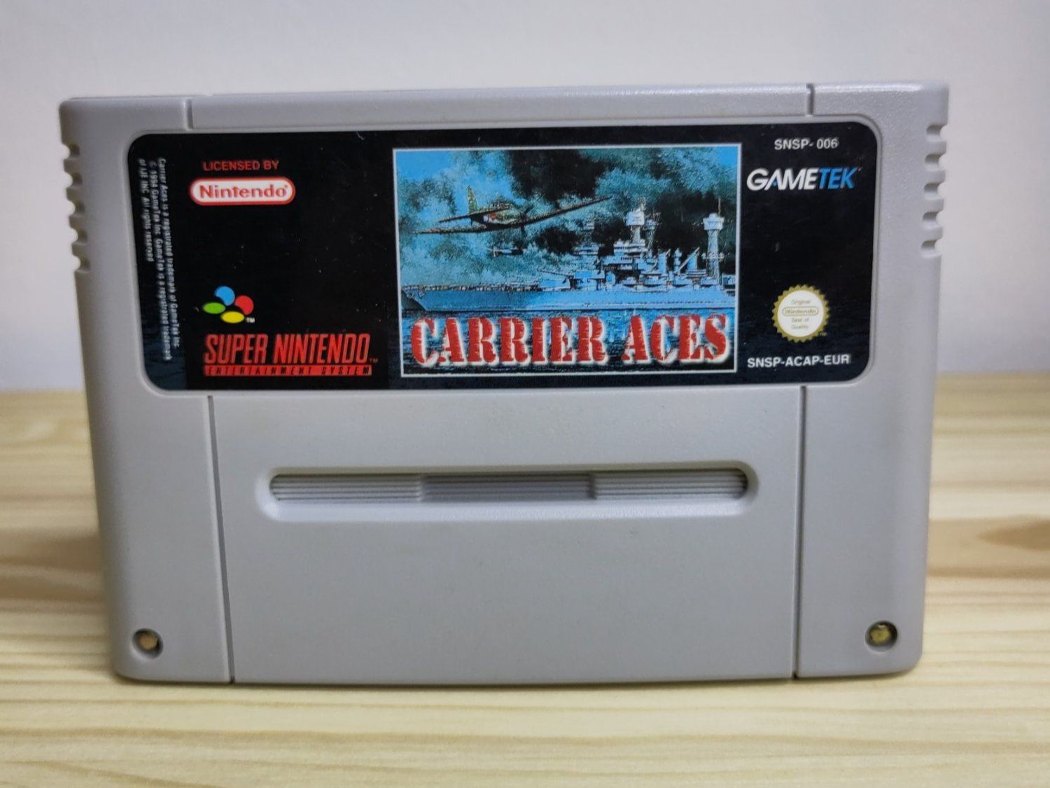 Giochi: Carrier Aces Super Nintendo SNES PAL – Usato da Zug venduto da RepTCG