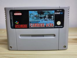 Carrier Aces Super Nintendo SNES PAL
