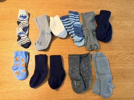 10 Paar Babysocken diverse Farben Grösse 19-22 gebraucht