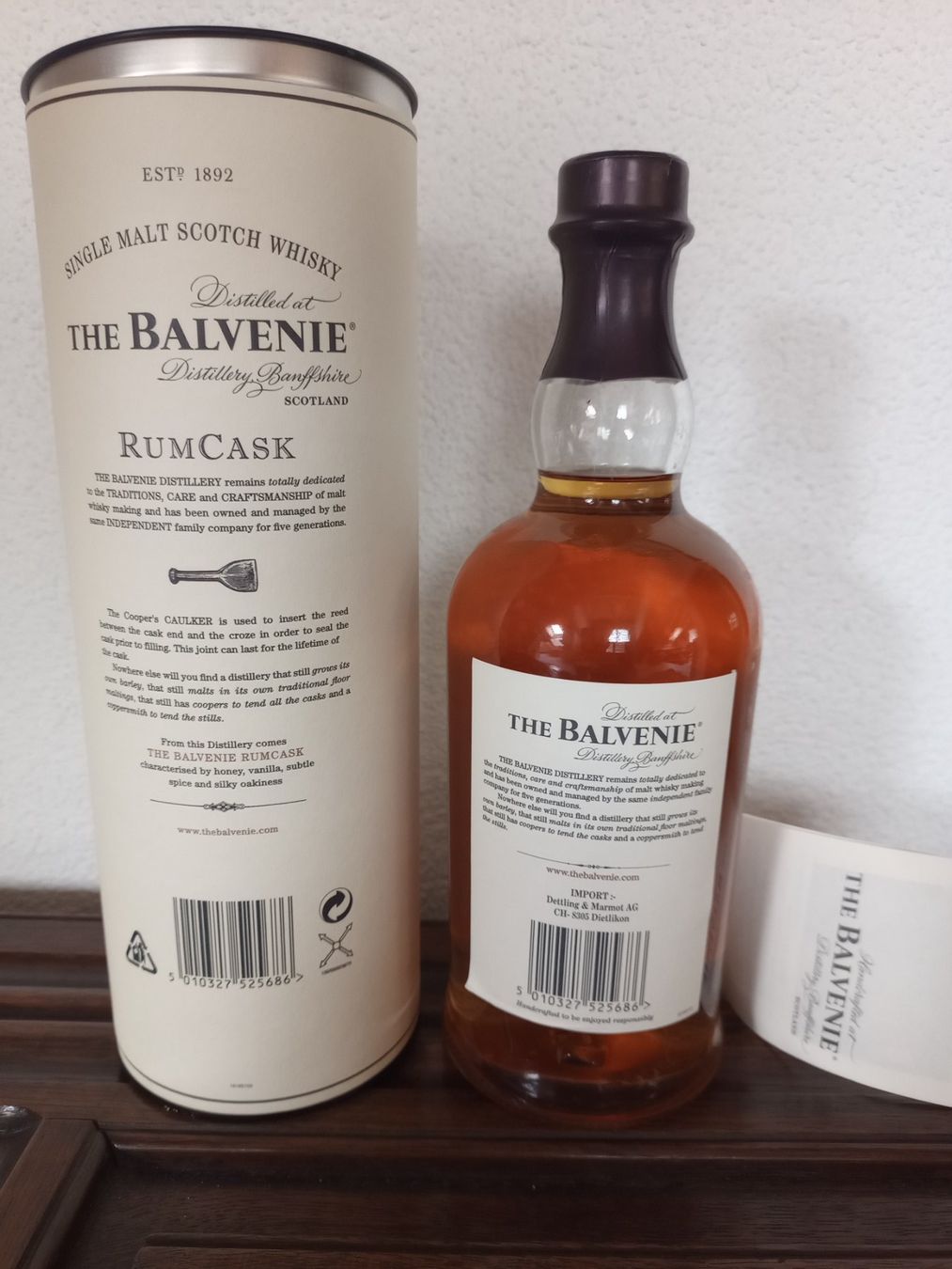 Balvenie Bevande alcoliche: Balvenie Rum Cask 17 Years – Nuovo e nell'imballaggio originale da Spiez venduto da egonolsen 1