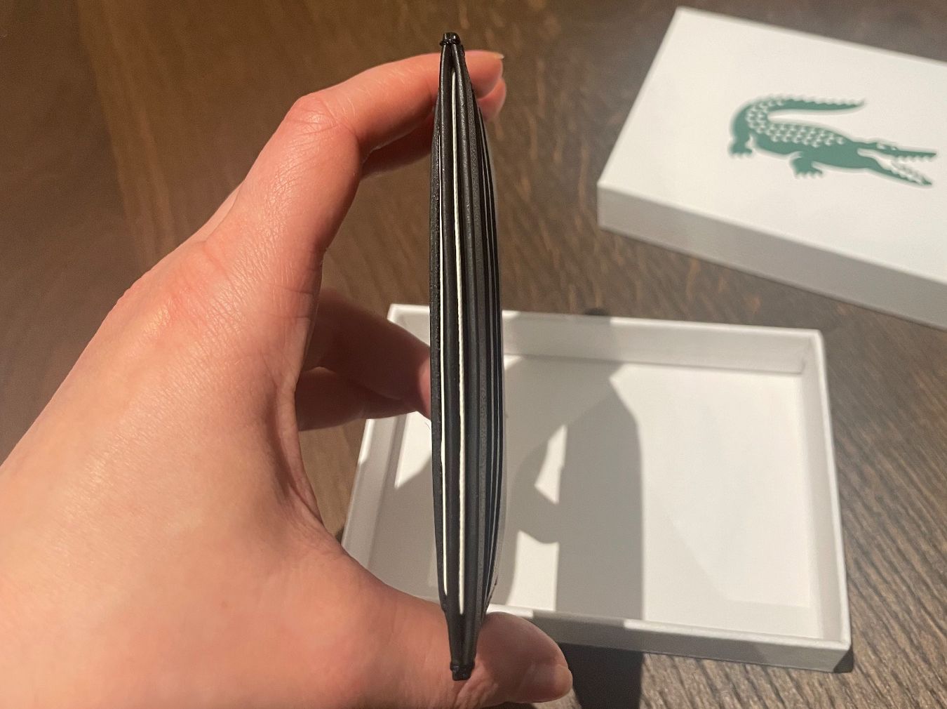 Lacoste Altro in  Abbigliamento & Accessori: Lacoste Kartenetui - schwarz noir neu – Nuovo e nell'imballaggio originale da Wohlen AG venduto da kissne4 5