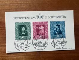 1949 FL  Sonderblock W23 Erstag gest. super  (A218)